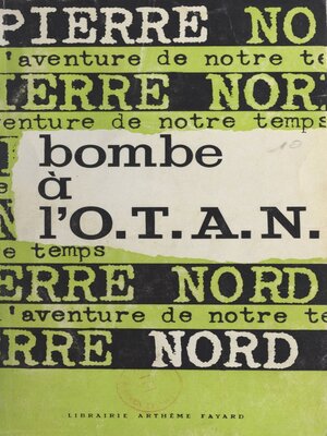 cover image of Bombe à l'O.T.A.N.